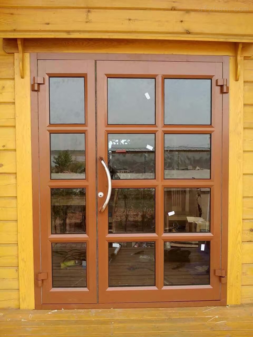 云浮铝合金地弹门肯德基门商用门厂家