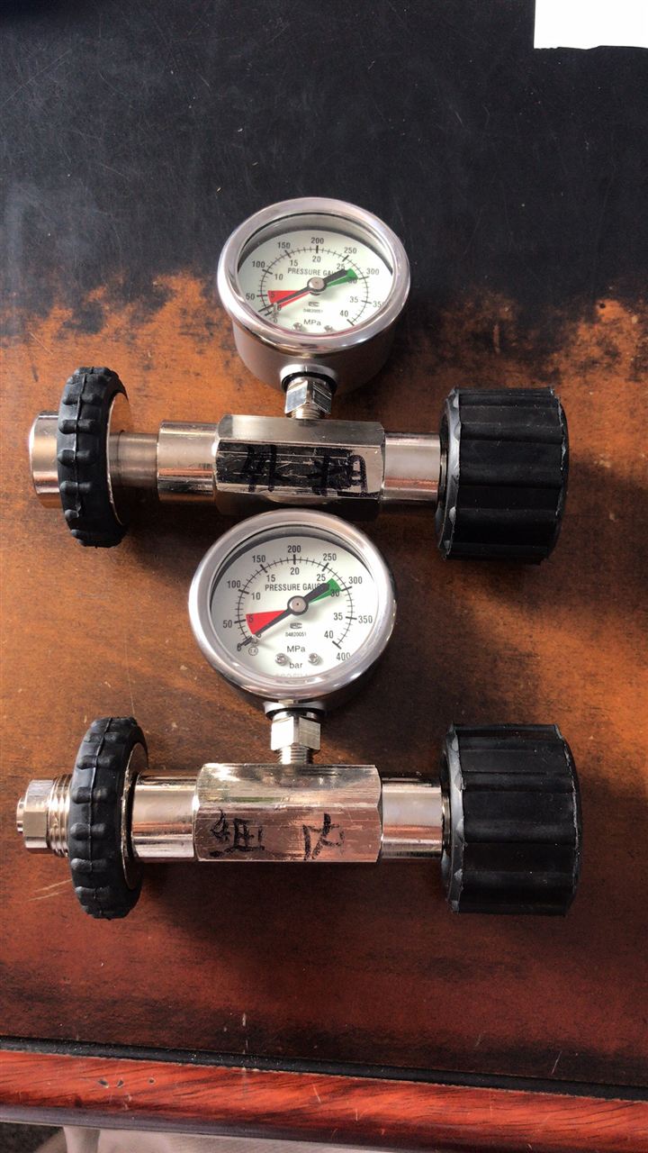空气呼吸器测压器 气瓶测压表 检测器